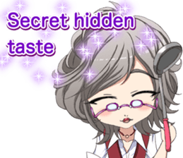 Lovely cooks handsome English sticker #14826907