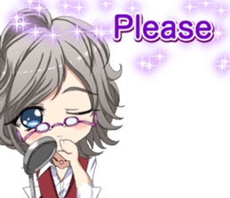 Lovely cooks handsome English sticker #14826927