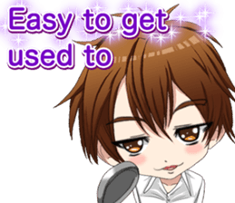 Lovely cooks handsome English sticker #14826930