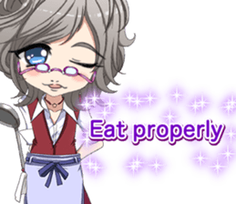 Lovely cooks handsome English sticker #14826939