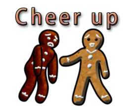 gingerbread Mans (English) sticker #14826982