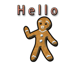gingerbread Mans (English) sticker #14826983