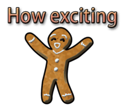 gingerbread Mans (English) sticker #14826984