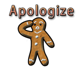 gingerbread Mans (English) sticker #14826985