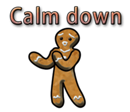 gingerbread Mans (English) sticker #14826986