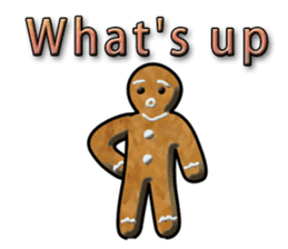 gingerbread Mans (English) sticker #14826989