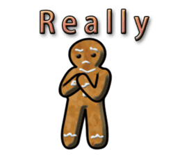 gingerbread Mans (English) sticker #14826991