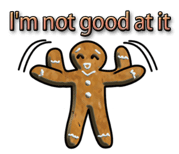 gingerbread Mans (English) sticker #14826992