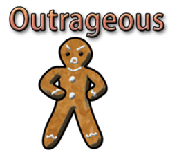 gingerbread Mans (English) sticker #14826994