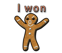 gingerbread Mans (English) sticker #14826997