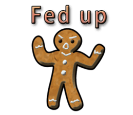 gingerbread Mans (English) sticker #14826998
