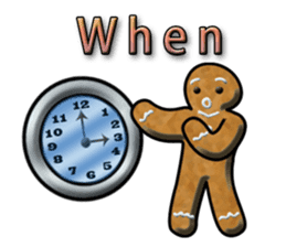 gingerbread Mans (English) sticker #14827002
