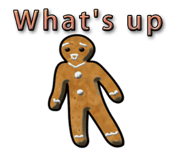 gingerbread Mans (English) sticker #14827003