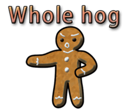 gingerbread Mans (English) sticker #14827010