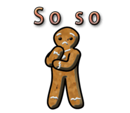 gingerbread Mans (English) sticker #14827013