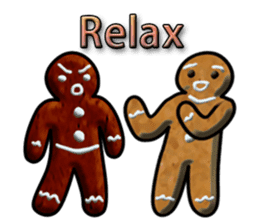 gingerbread Mans (English) sticker #14827016
