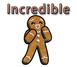 gingerbread Mans (English) sticker #14827018