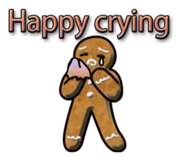gingerbread Mans (English) sticker #14827020