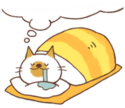 CAT and HOLIDAY, and PAID HOLIDAY sticker #14827051