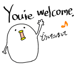 English&Japanese sticker #14827137