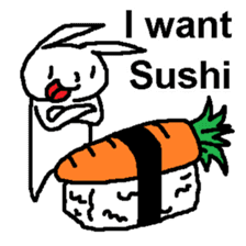 (English)I want Sushi sticker #14827384