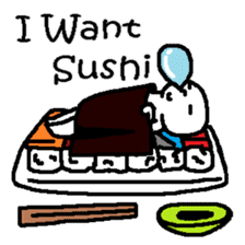 (English)I want Sushi sticker #14827385