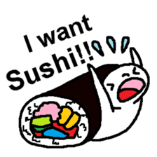 (English)I want Sushi sticker #14827387