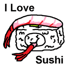 (English)I want Sushi sticker #14827403