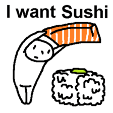 (English)I want Sushi sticker #14827407