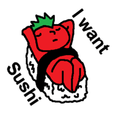 (English)I want Sushi sticker #14827410