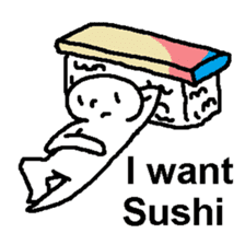 (English)I want Sushi sticker #14827413