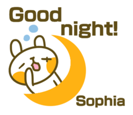 Sticker for Sophia sticker #14827560