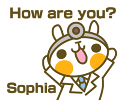 Sticker for Sophia sticker #14827561