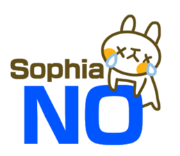 Sticker for Sophia sticker #14827563