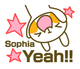 Sticker for Sophia sticker #14827566