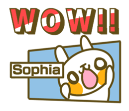 Sticker for Sophia sticker #14827567