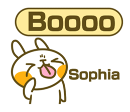 Sticker for Sophia sticker #14827569