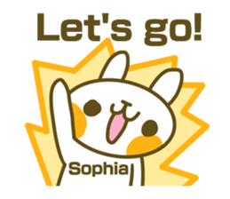 Sticker for Sophia sticker #14827570