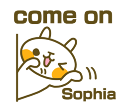 Sticker for Sophia sticker #14827571
