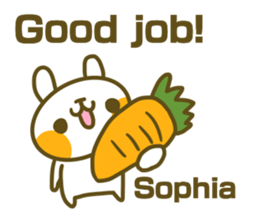 Sticker for Sophia sticker #14827573