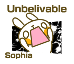 Sticker for Sophia sticker #14827580
