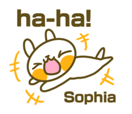 Sticker for Sophia sticker #14827581