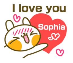Sticker for Sophia sticker #14827583