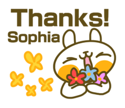 Sticker for Sophia sticker #14827585
