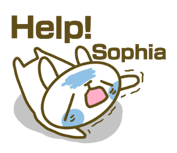 Sticker for Sophia sticker #14827587