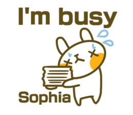 Sticker for Sophia sticker #14827591