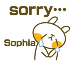 Sticker for Sophia sticker #14827592