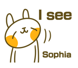 Sticker for Sophia sticker #14827594