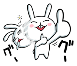 Rabbits that fall asleep sticker #14828052