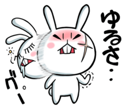 Rabbits that fall asleep sticker #14828053